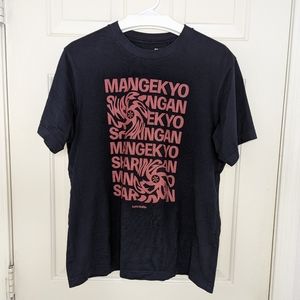 Sasuke Uchiha Collab of Uniqlo X Naruto Naruto 20th Anniversary T-shirt Men's M‎